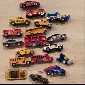 Vintage Matchbox Cars Porsche Trucks Bus Car Collection 1975 1985 1994 Lot Of 18